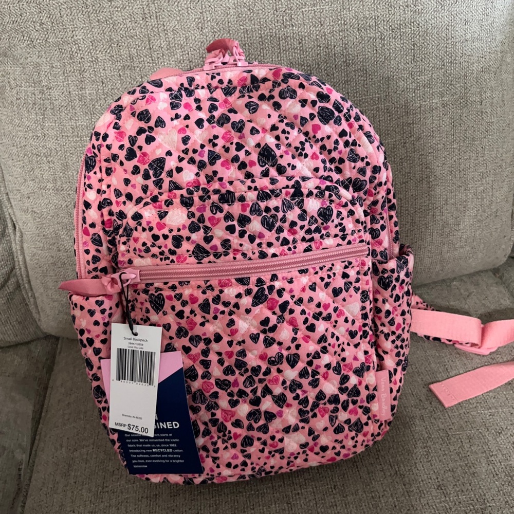 Vera Bradley Girls backpack.